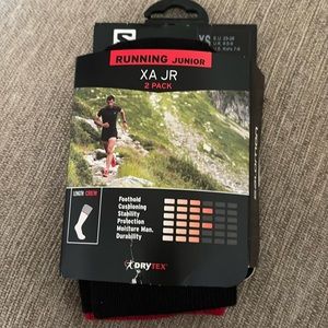 Salomon Drytex 2 pack Crew Length Running Socks
